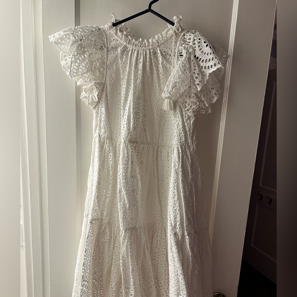Ulla Johnson Cream Lace dress
